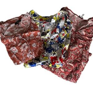 Womens Blouse Plus Size Bundle Floral Office Professional Church Deal